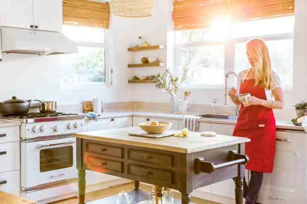Woman in kitchen