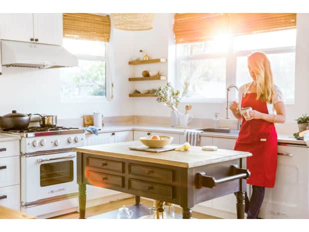 Woman in kitchen