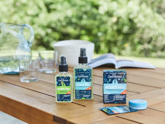 Photo of Aunt Fannie's mosquito repellent products