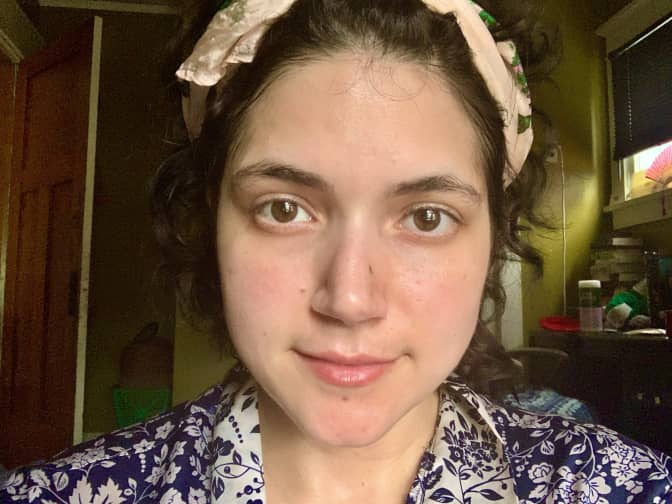 Photo of woman's face