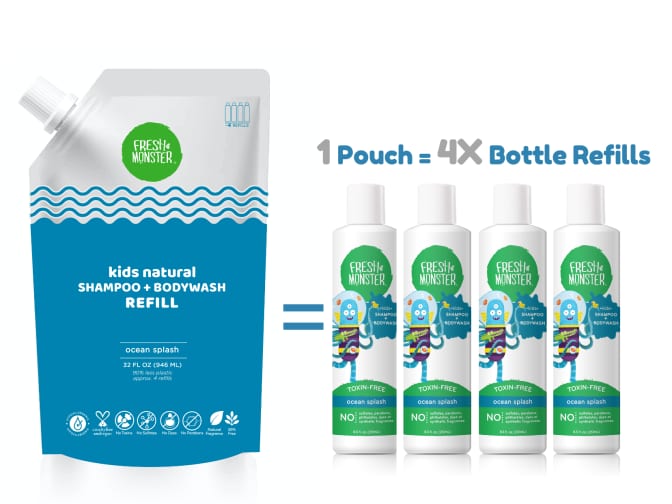 Image of Kids Body Wash & Shampoo 2in1 Refill