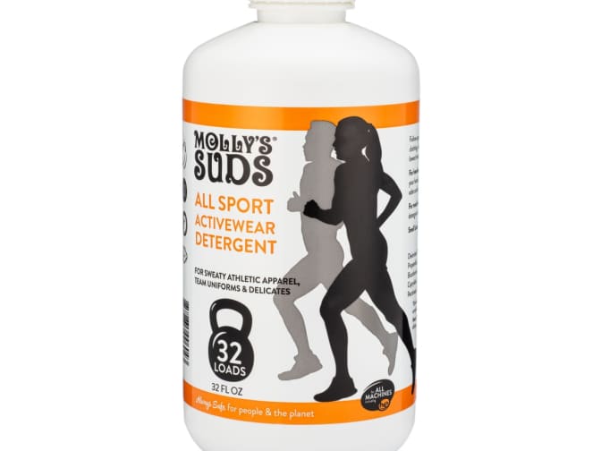 Molly's Suds detergent bottle