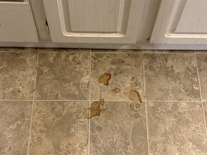 Image of floors before cleaning
