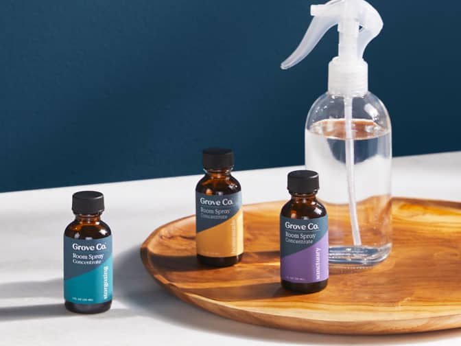 Image of GROVE CO. Room Spray Concentrate + Reusable Room Spray Bottle
