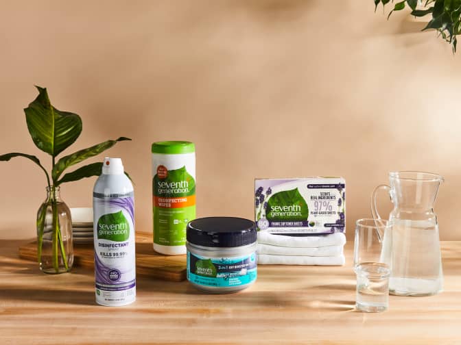Image of seventh generation products.