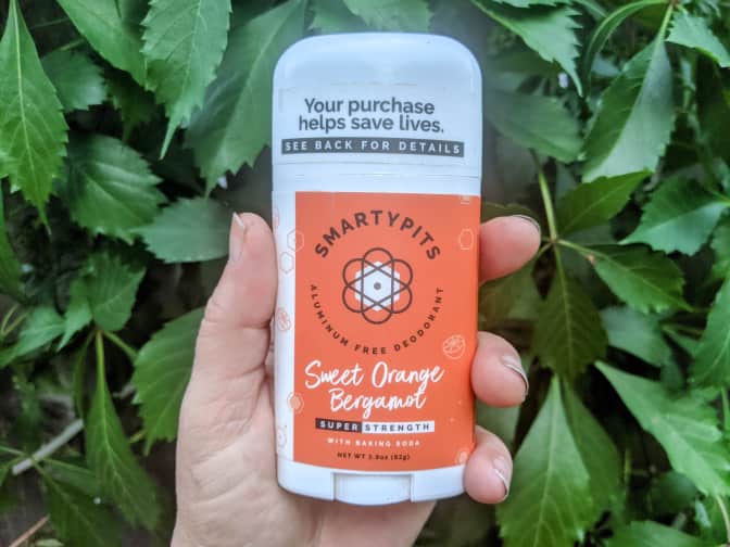 SmartyPits natural deodorant