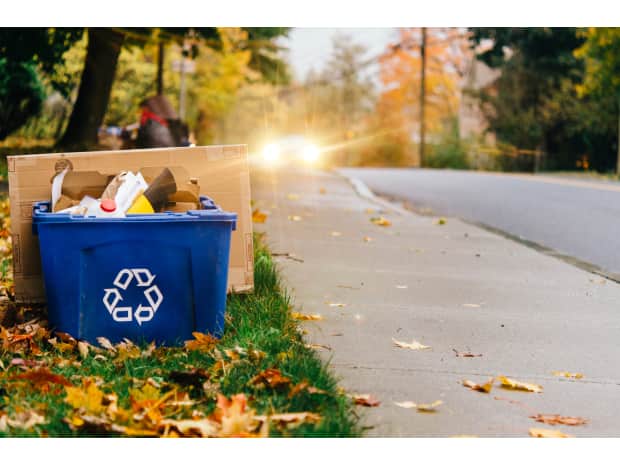 wishcycle recycle blue bin recycling