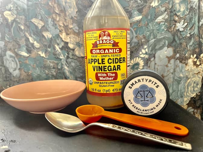 Image of ingredients and supplies used.