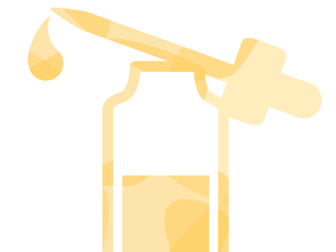 Essential oil dropper illustration