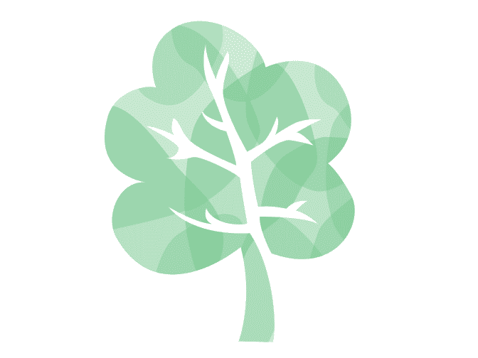 Green tree illustration