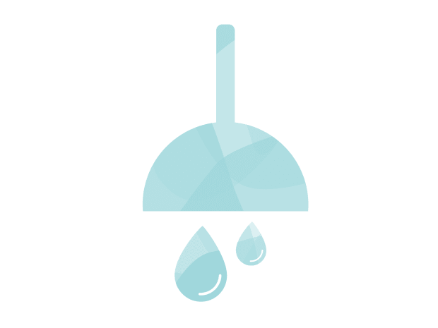 Shower head illustration