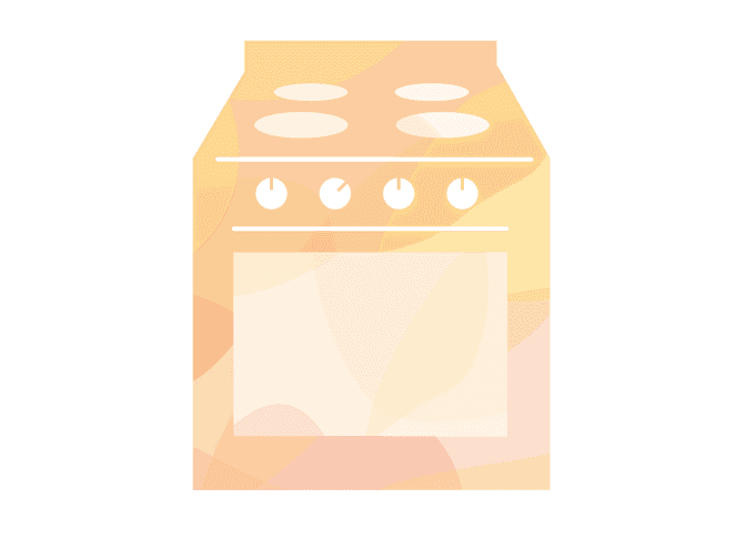 Illustration of a stove